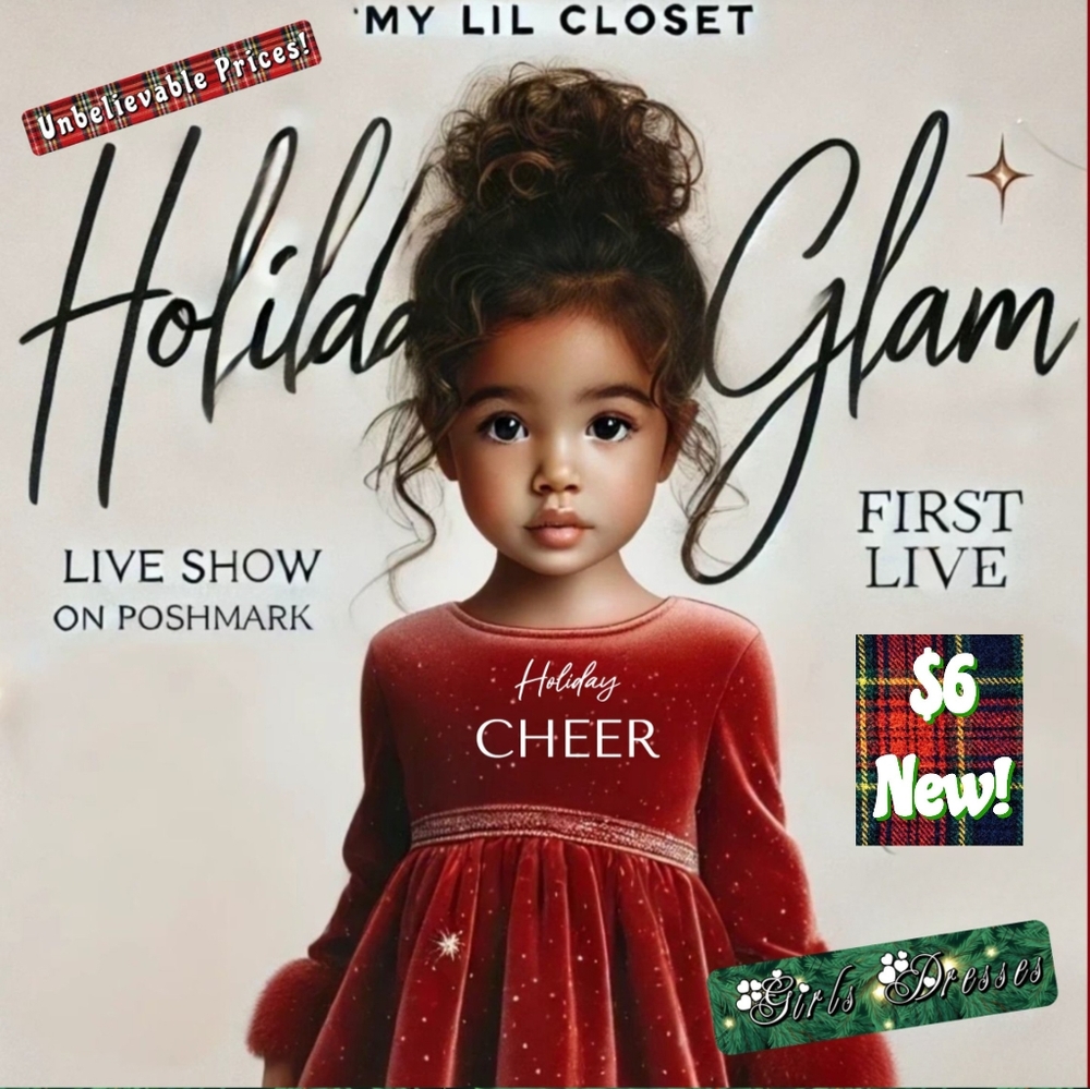 Holiday Glam Show Little Girls